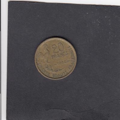 Beschrijving: 20 Francs  4 Feather